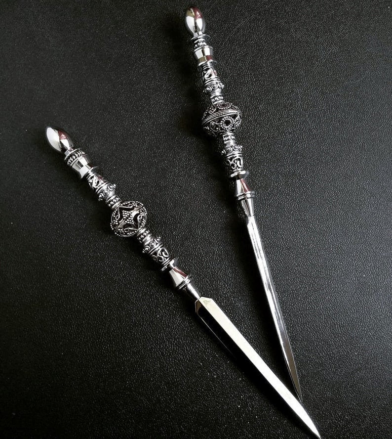 Ornate Silver Letter Opener