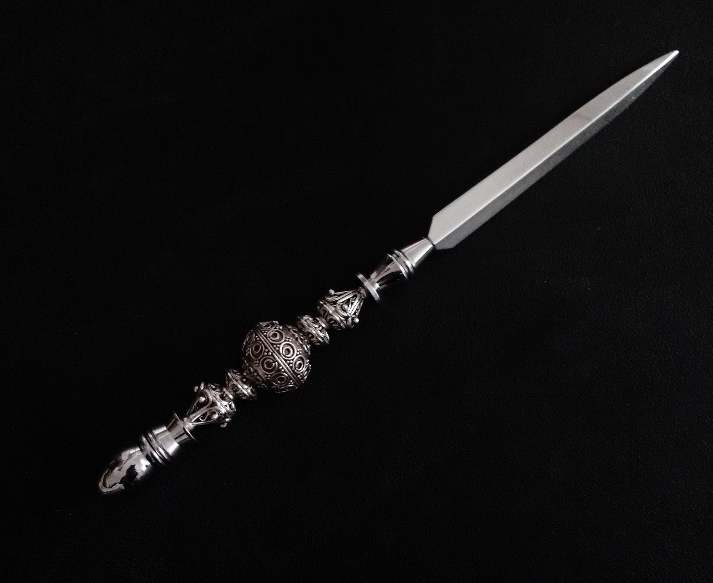 Ornate Silver Letter Opener