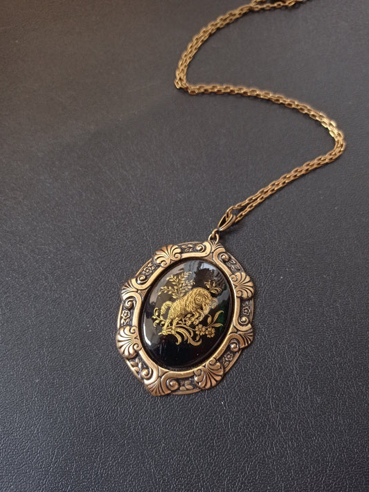 Zodiac sign pendant