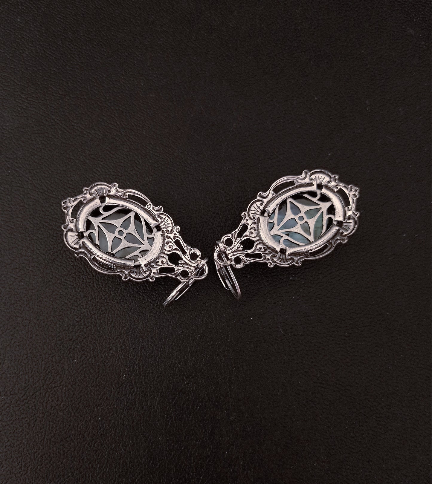 Moonstone earrings