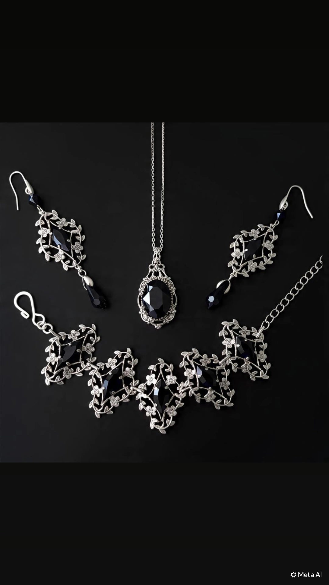 Lacy leaves earrings