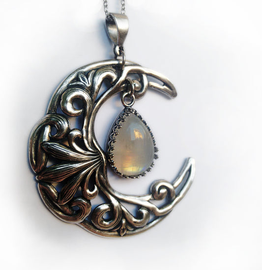 Celestial Moonstone Necklace