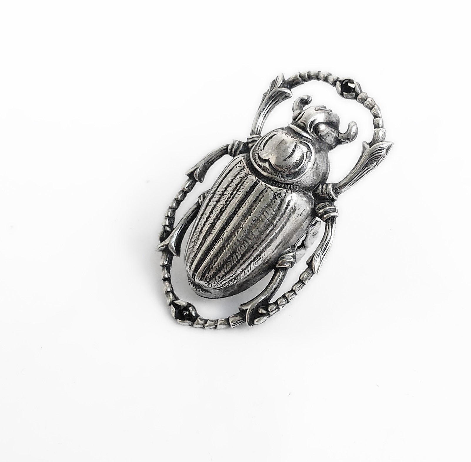 Large Scarab Ring - Aranwen's Jewelry
 - 1
